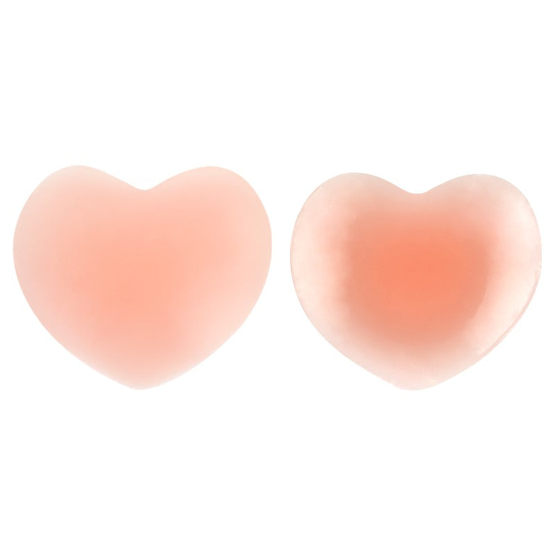 cubre pezón silicona corazón kit x3
