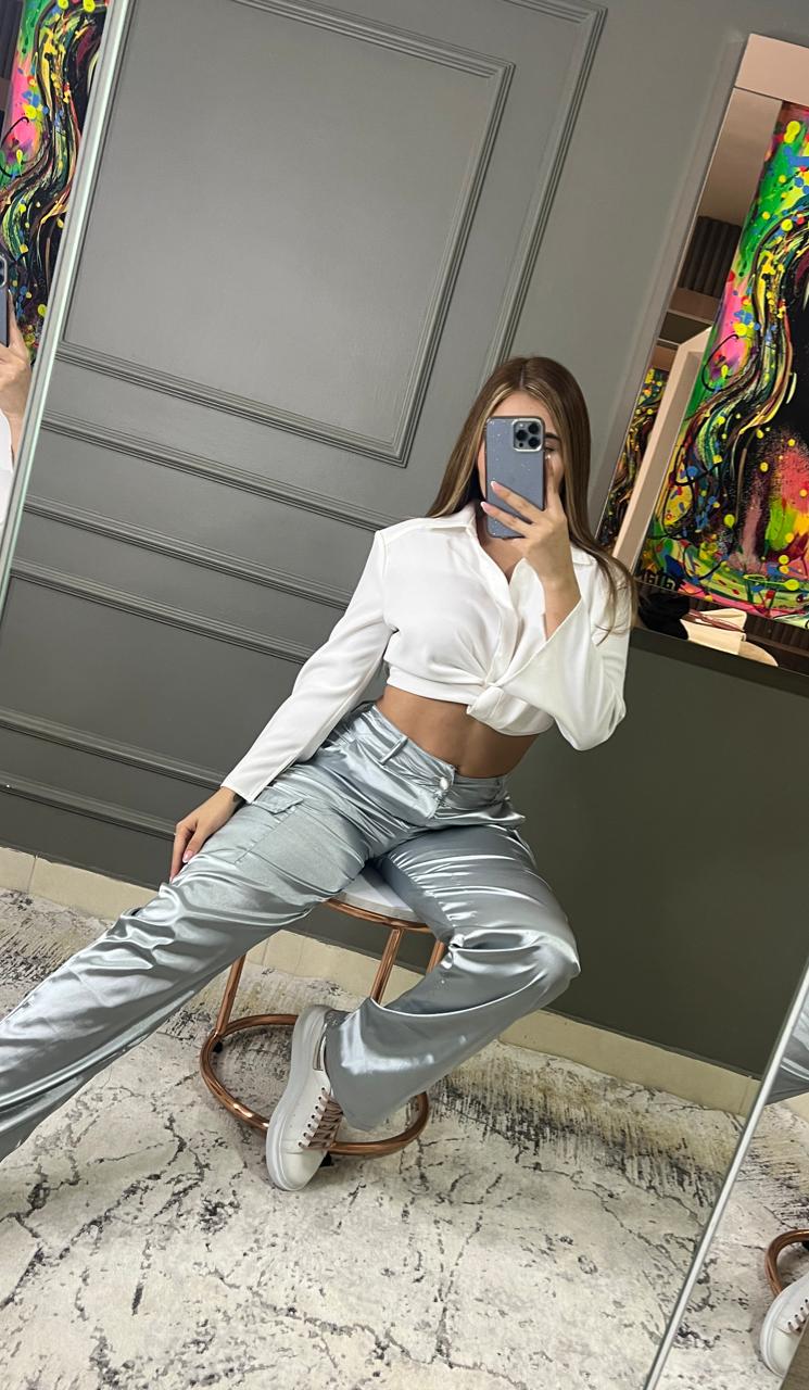 ⓜ️🌸pantalón en tela satín🌸