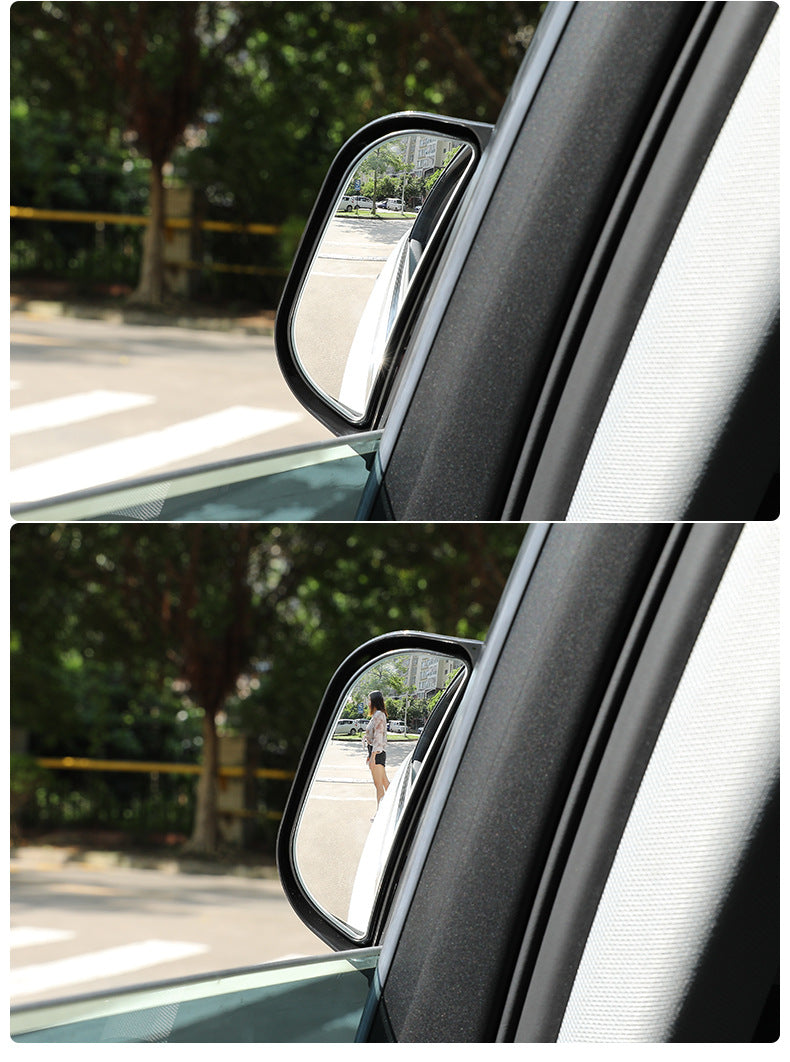 espejo retrovisor punto ciego lateral para asiento trasero 130x60mm